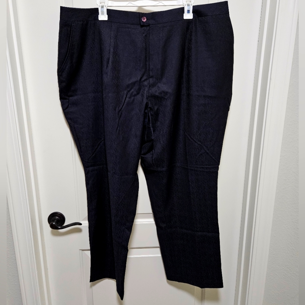 NWOT Unique Custom-Made Brocade Dress Pants